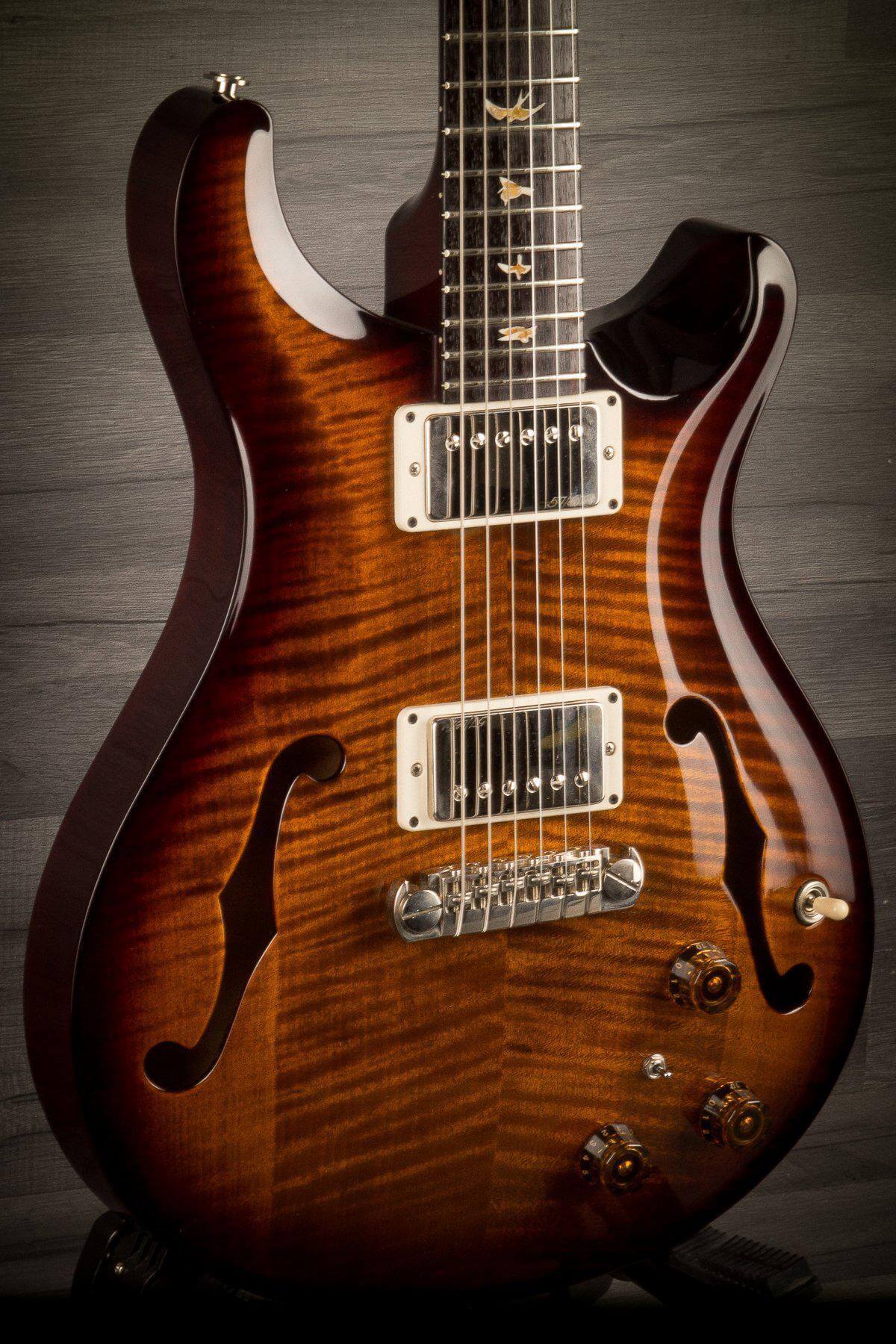 USED - PRS Hollowbody II - Black Gold Wrap