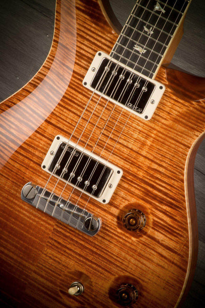 USED - PRS McCarty Wood Library 10 Top Ebony Fb - Copper S#233351