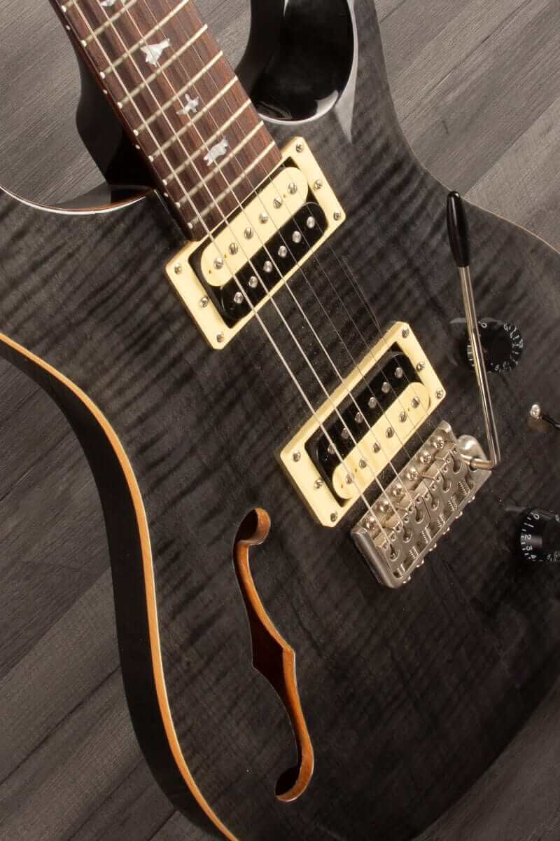 USED - PRS SE Custom 22 Semi Hollow Grey Black - 2018 model