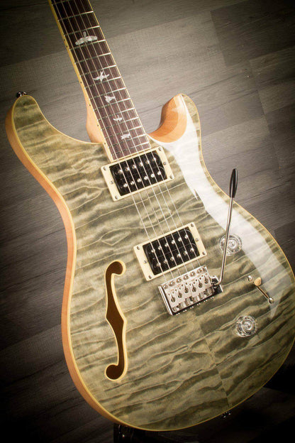 USED - PRS SE Custom 22 Semi Hollow - Trampas Green