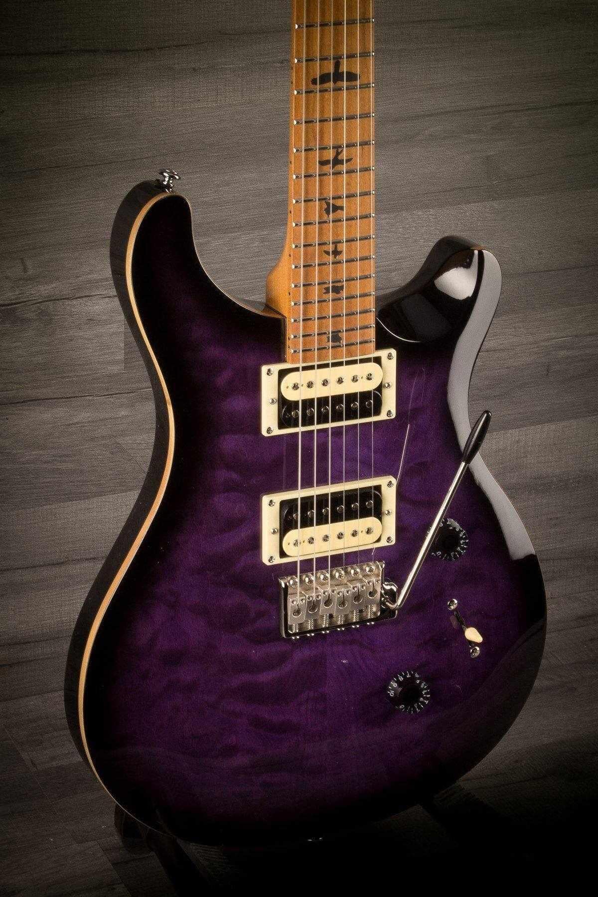 USED - PRS SE Custom 24 Roasted Maple - Purple Burst