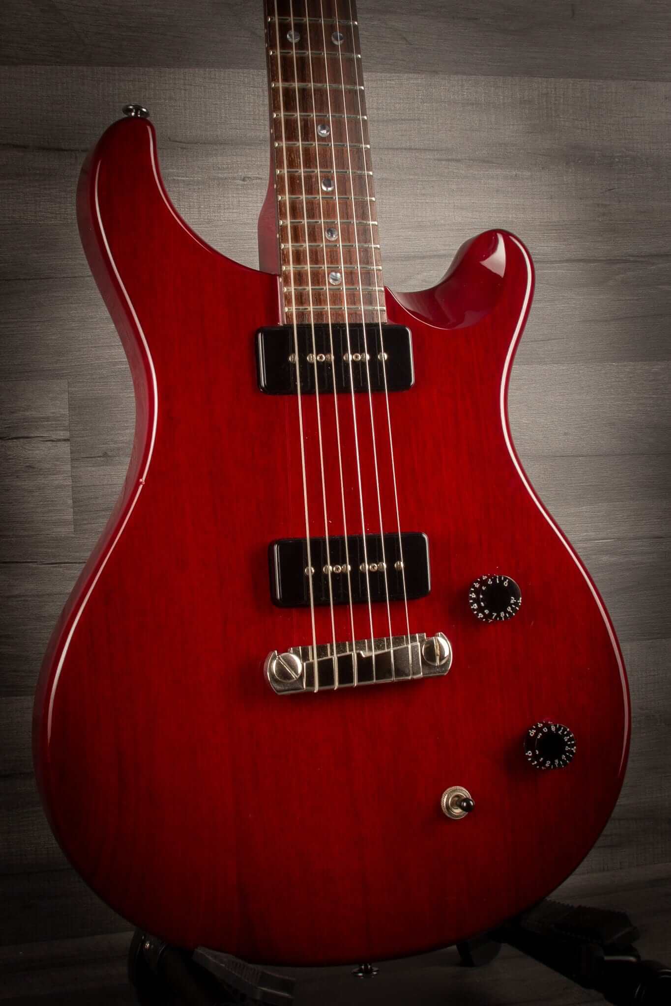 USED PRS SE Soapbar II, P90, Vintage Cherry | Musicstreet