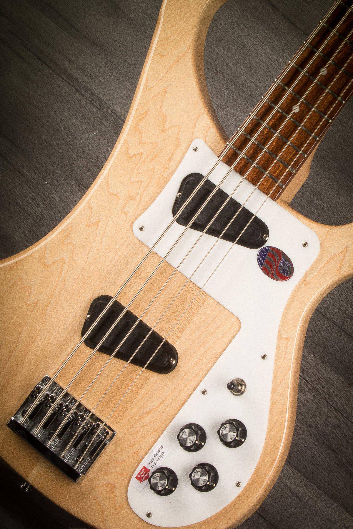 Rickenbacker 4003S5 5-String Bass Guitar - Mapleglo