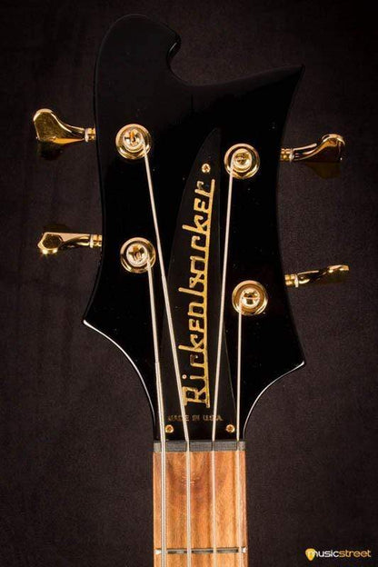 USED - Rickenbacker 4004Cii Cheyenne Bass Guitar In Jetglo