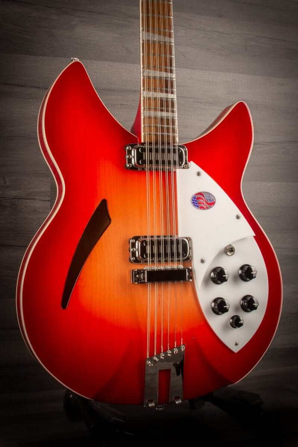 MusicStreet Electric Guitar Rickenbacker 360 12 String C63 Electric Guitar in Fireglo