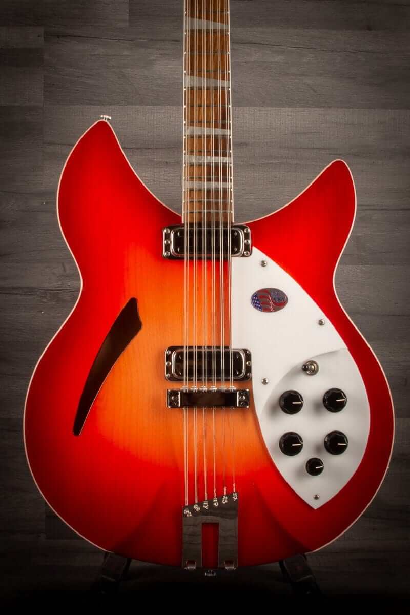 MusicStreet Electric Guitar Rickenbacker 360 12 String C63 Electric Guitar in Fireglo