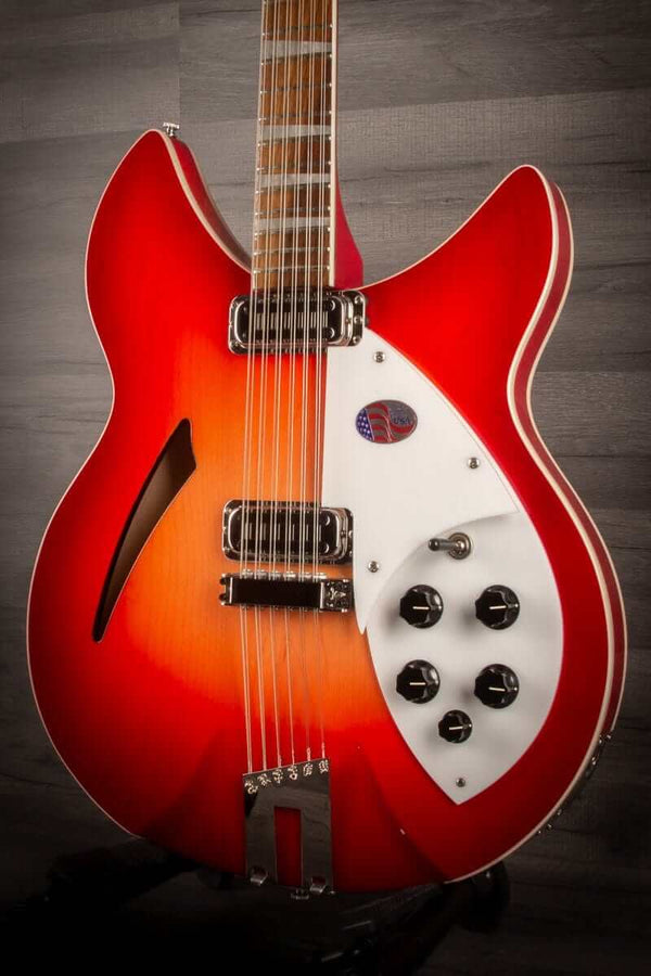 MusicStreet Electric Guitar Rickenbacker 360 12 String C63 Electric Guitar in Fireglo