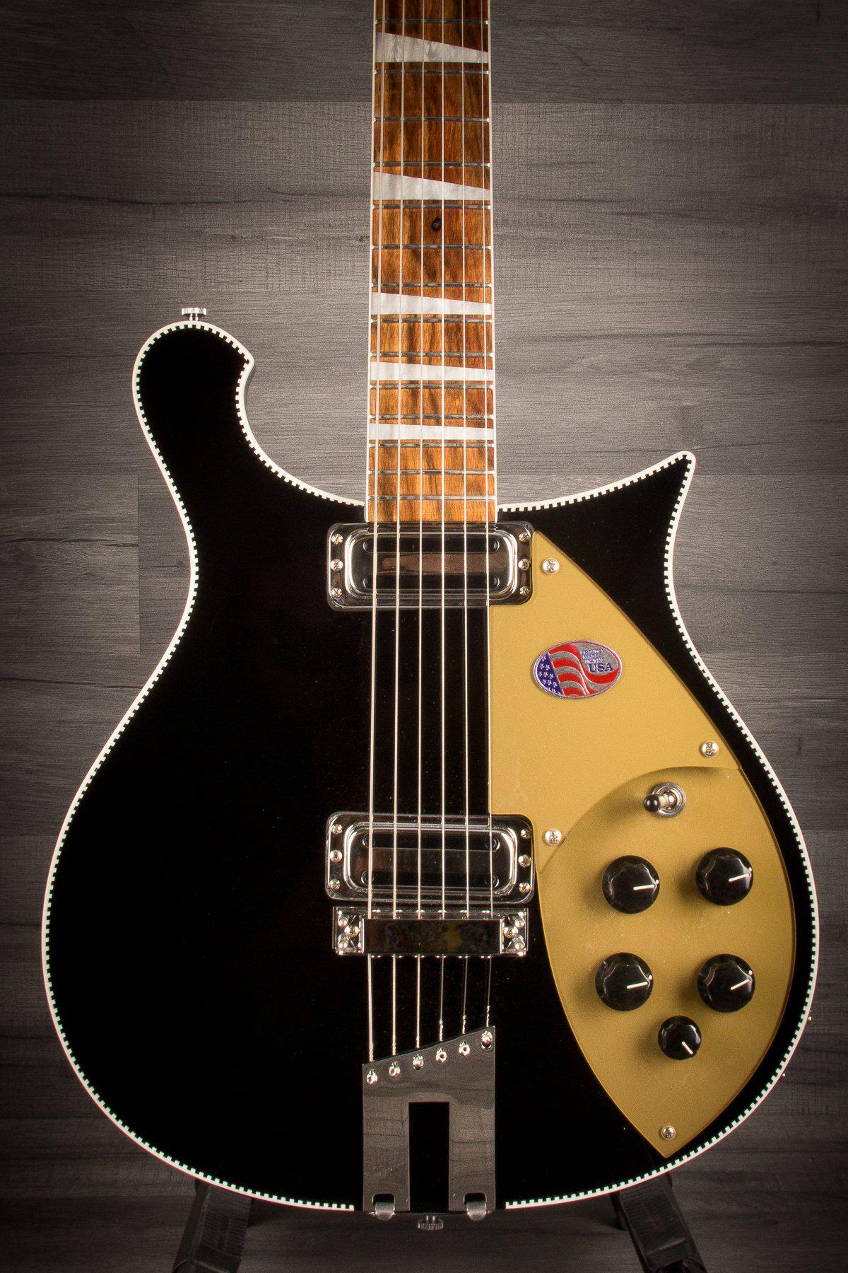 Rickenbacker Electric Guitar Rickenbacker 660 - Jetglo