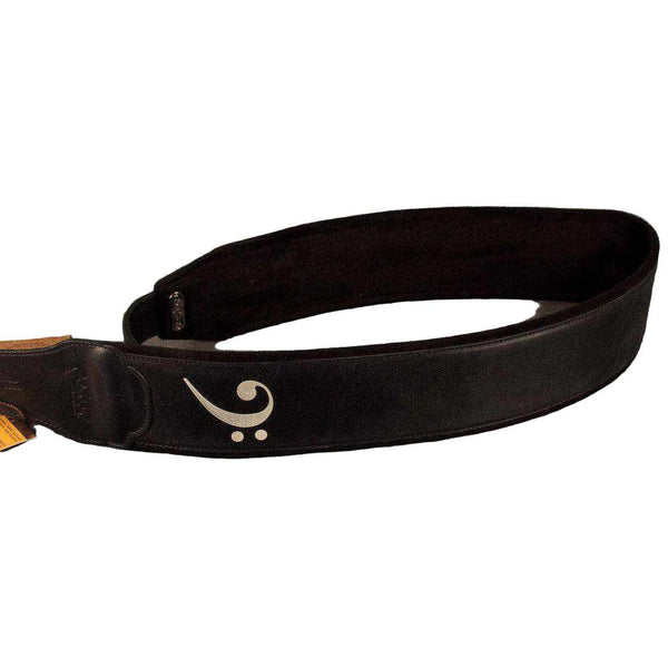 RightOn! Guitar Strap - Bassman Fakey in Black