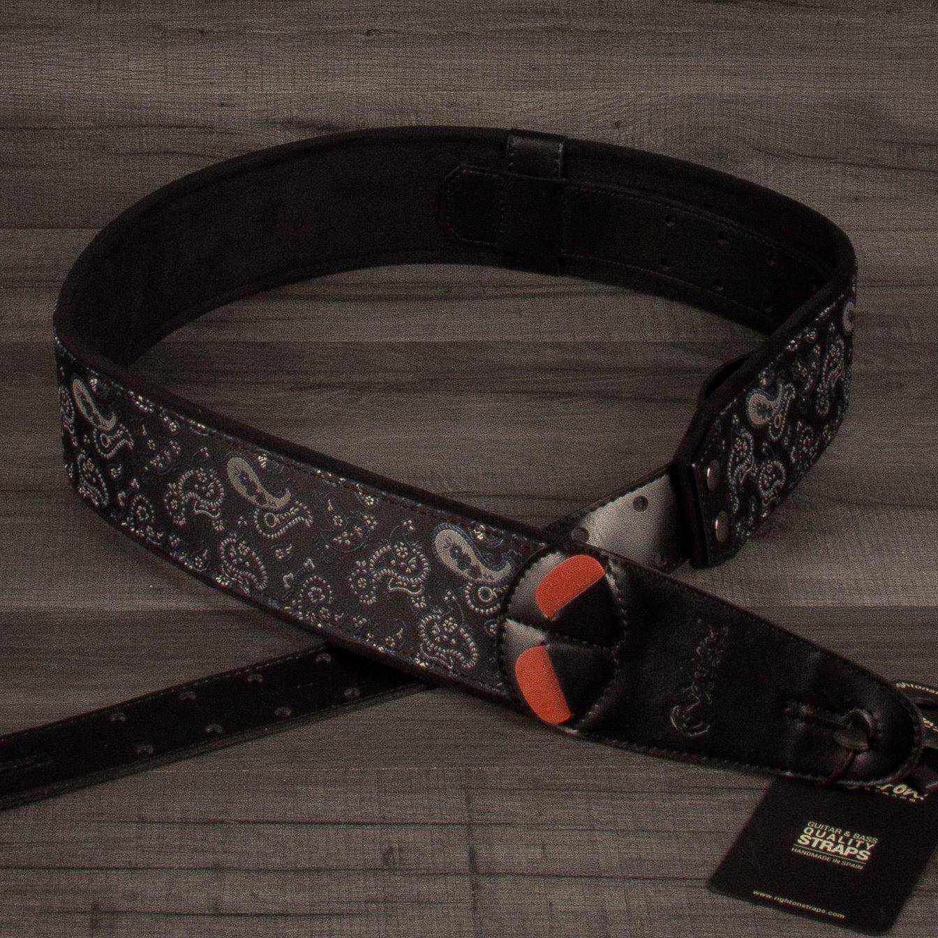 Righton Strap - Paisley Black