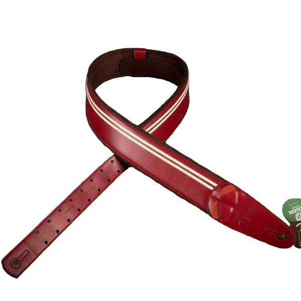 RightOn! Guitar Strap - Race in Red