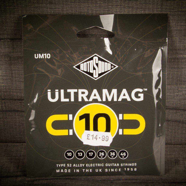 Rotosound UM10 Ultramag Alloy Electric Guitar Strings 10-46
