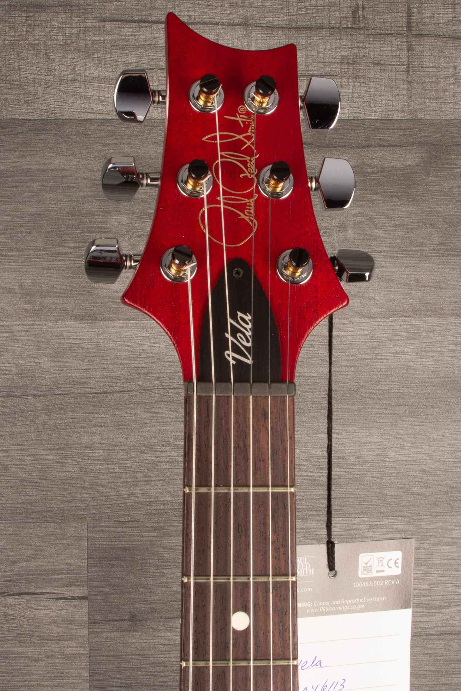 PRS S2 Vela Satin - Vintage Cherry - MusicStreet