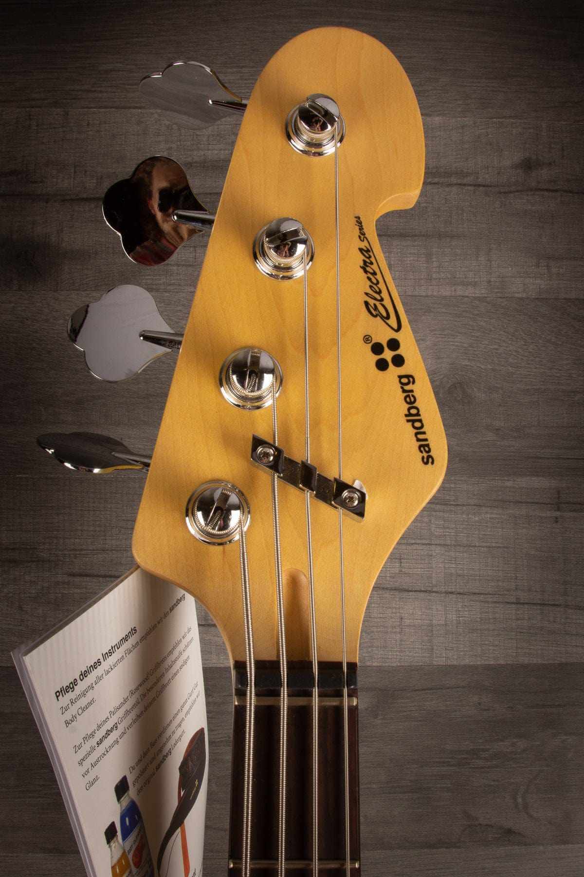 Sandberg Electra VS4 Bass Guitar - Tobacco Sunburst