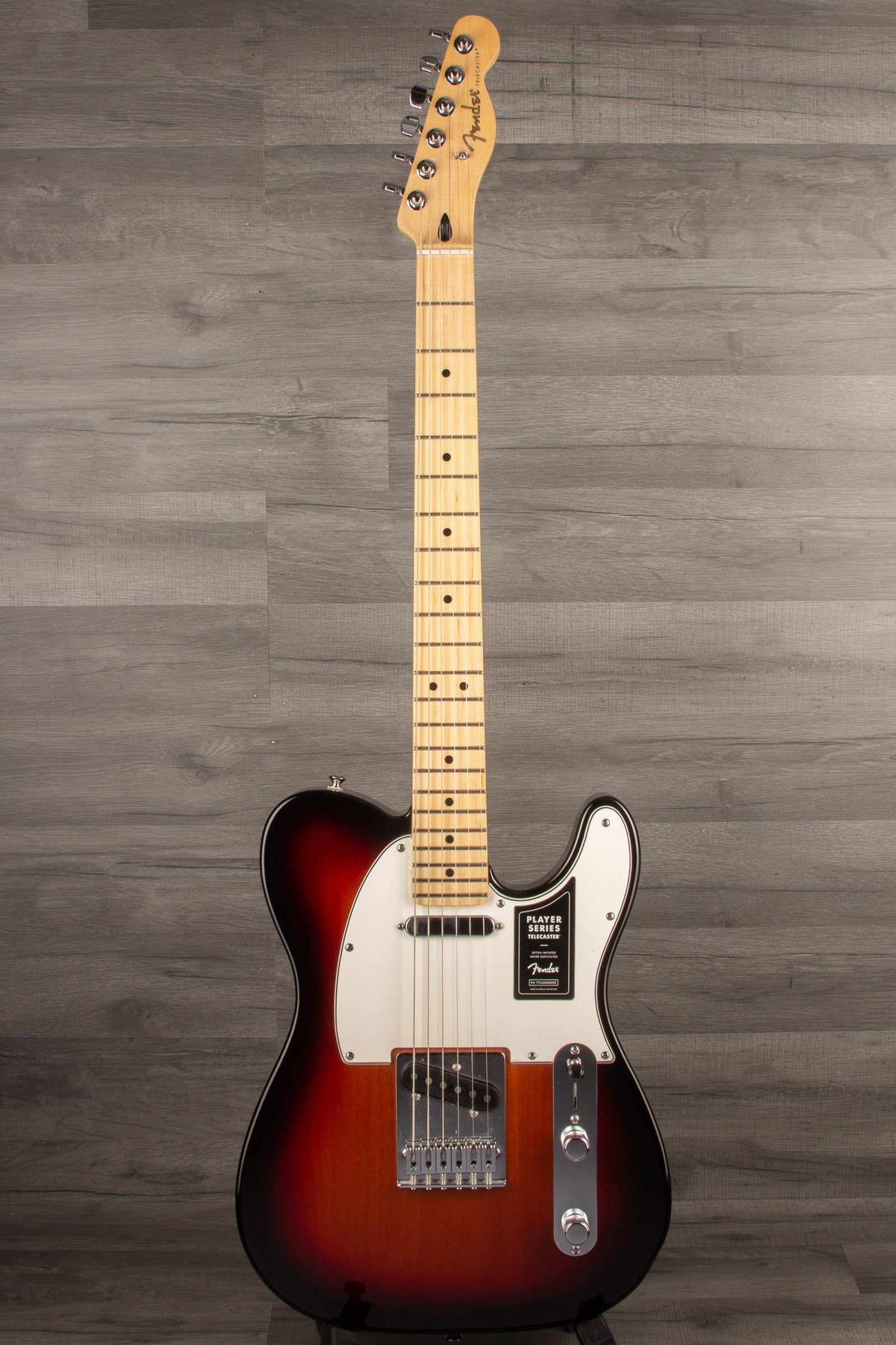Fender Player Series Telecaster Electric Guitar - Sunburst, Maple Neck