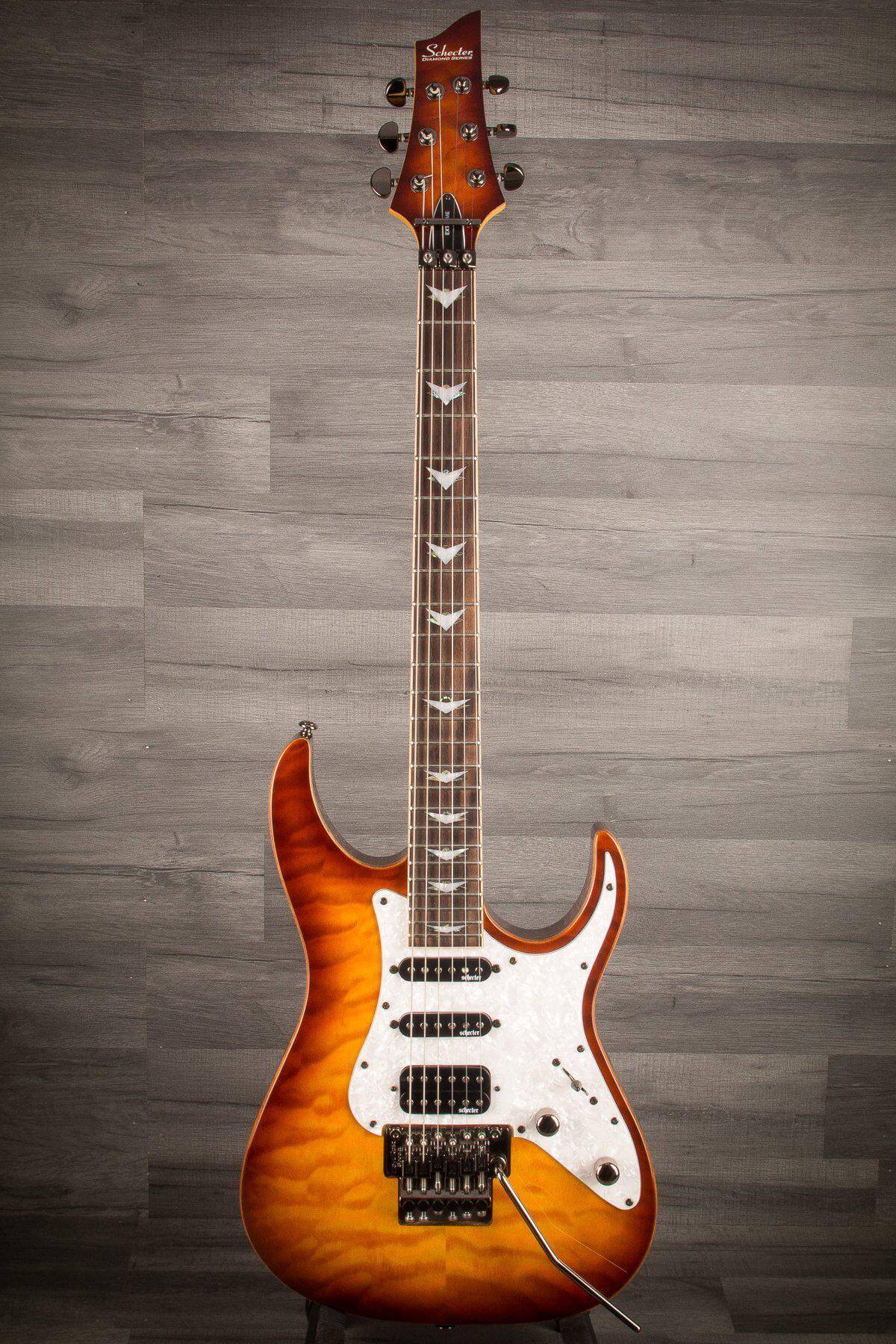 USED - Schecter Banshee 6 FR Extreme - Vintage Sunburst