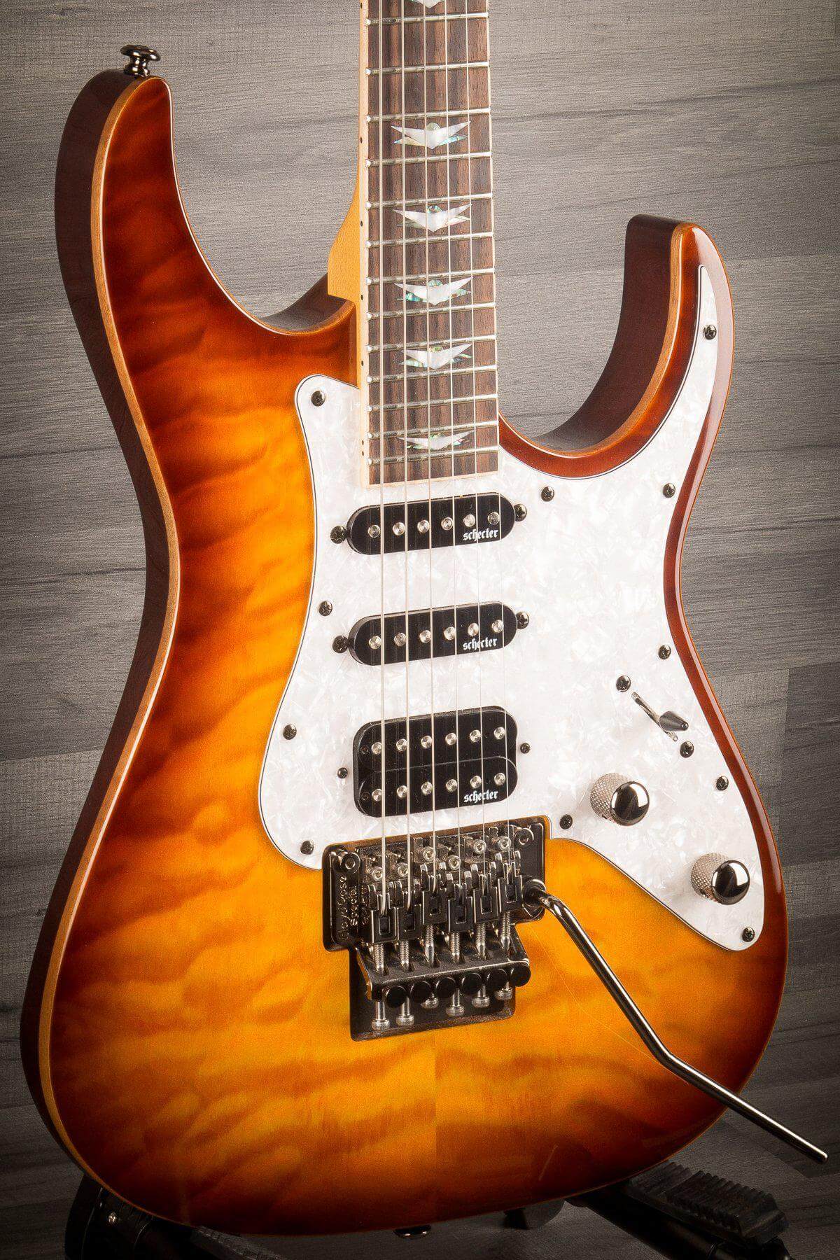 USED - Schecter Banshee 6 FR Extreme - Vintage Sunburst