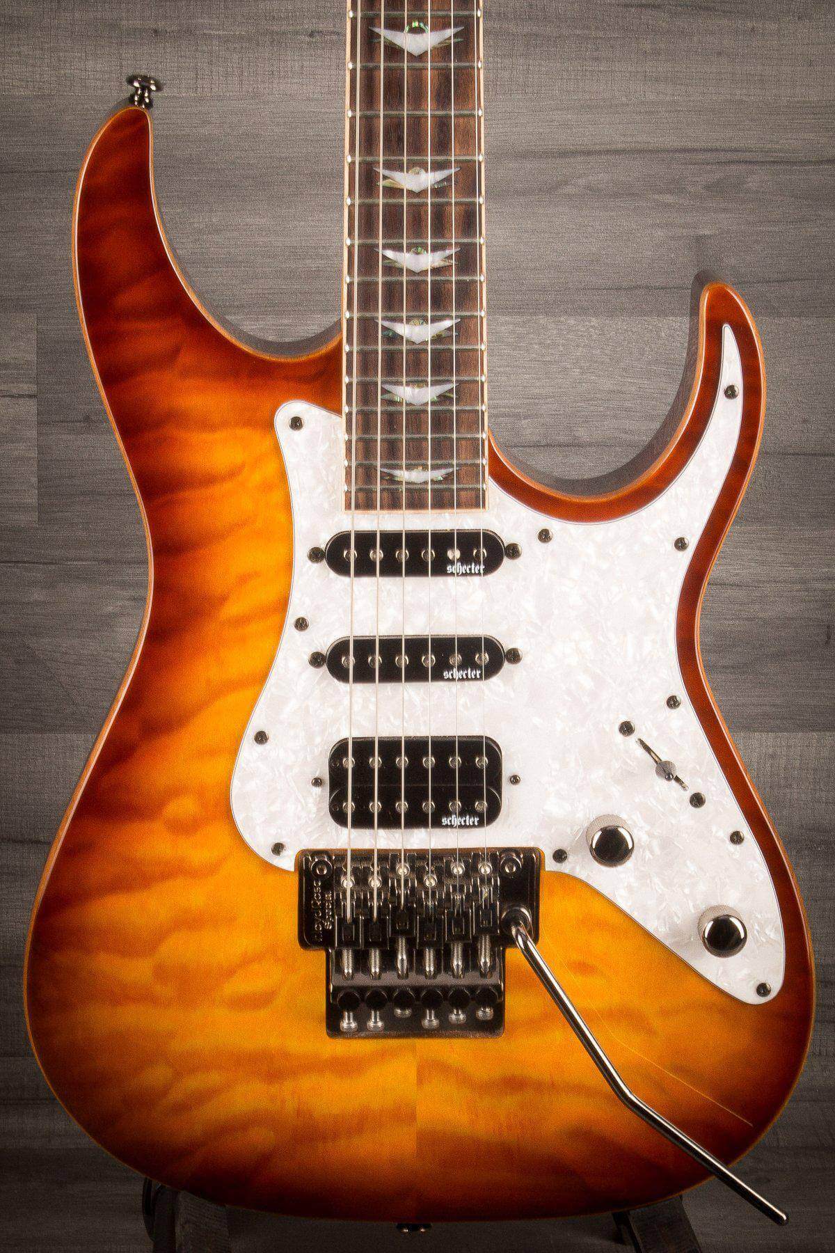 USED - Schecter Banshee 6 FR Extreme - Vintage Sunburst