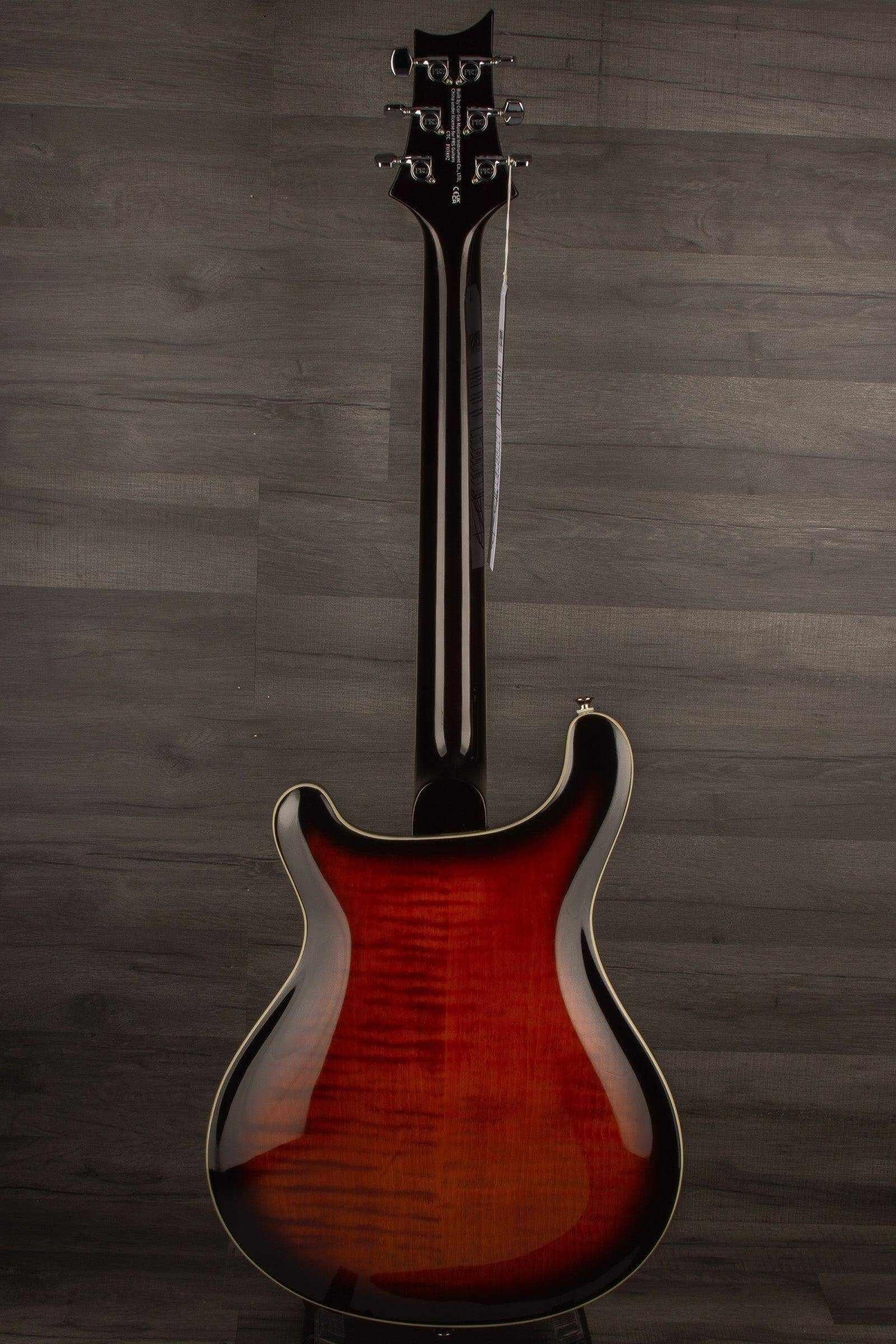 PRS SE Hollowbody II Black Gold Burst