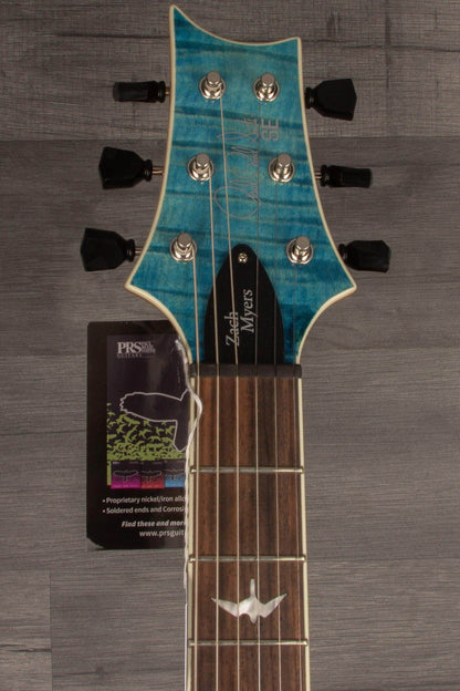 PRS SE Zach Myers Electric Guitar - Myers Blue