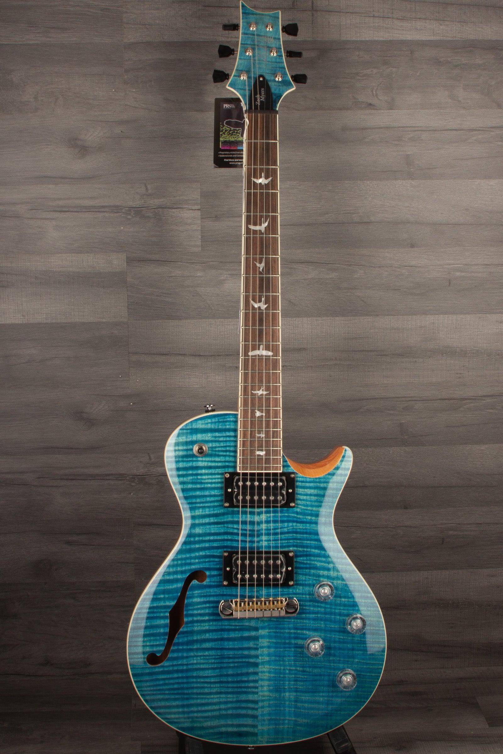 PRS SE Zach Myers Electric Guitar - Myers Blue