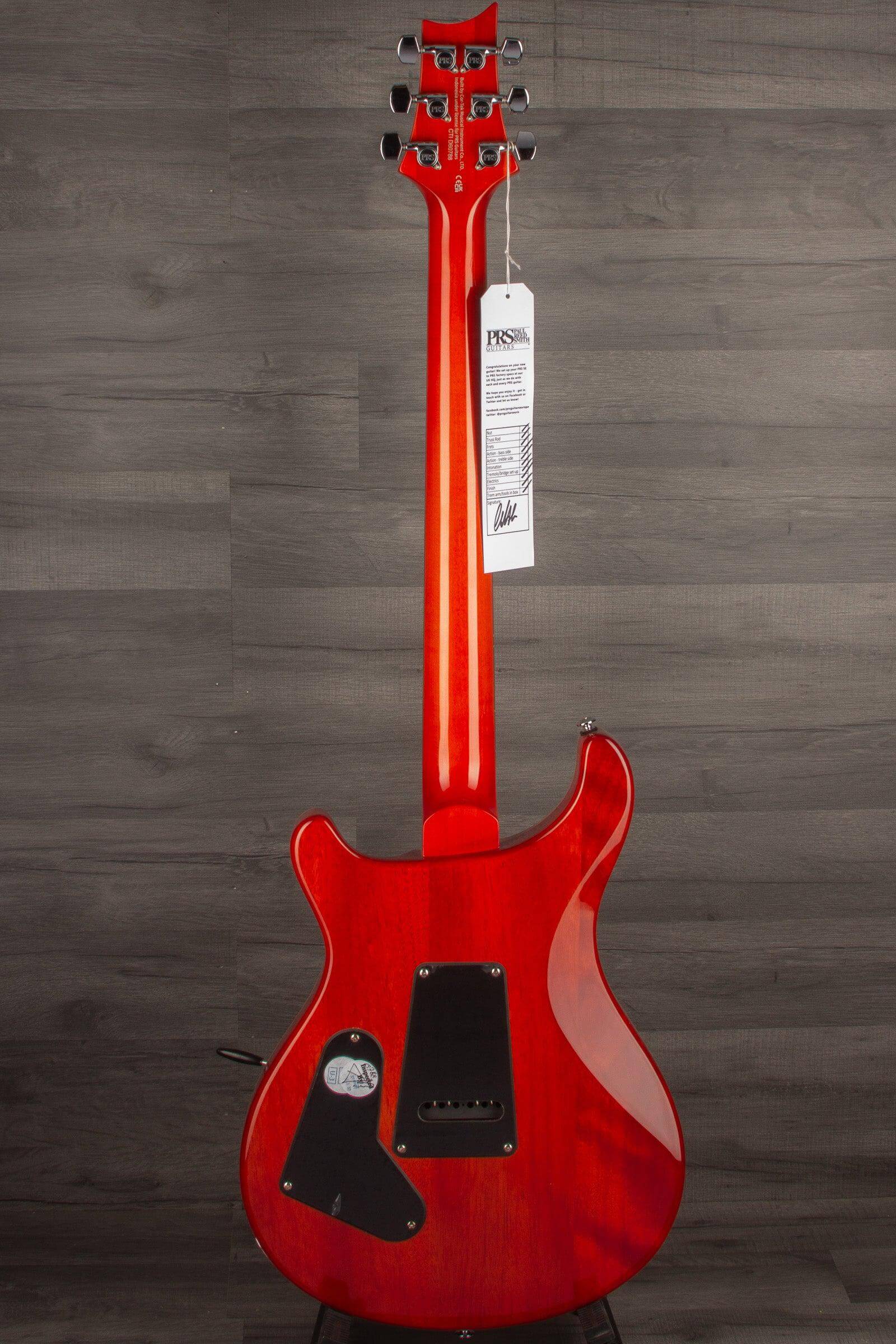 PRS SE Custom 24/08 Electric Guitar - Vintage Sunburst