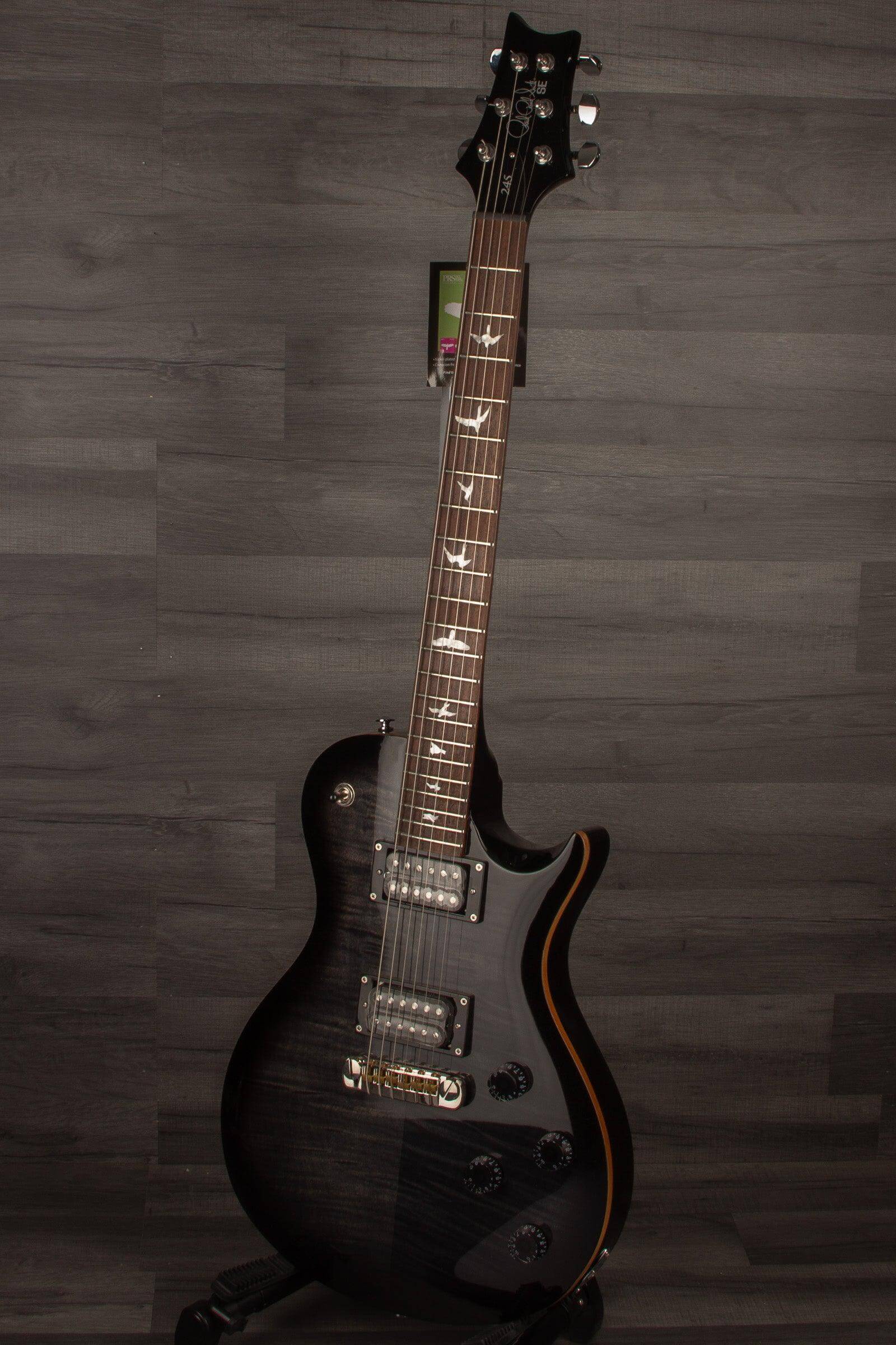 PRS SE 245 Electric Guitar - Charcoal Burst