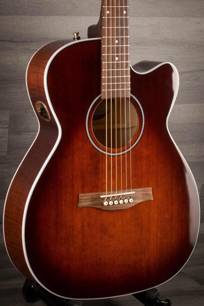 Seagull Performer CW Concert Q1T Electro Acoustic - Burnt Umber