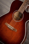 Seagull Acoustic Guitar Seagull Performer CW Concert Q1T Electro Acoustic - Burnt Umber