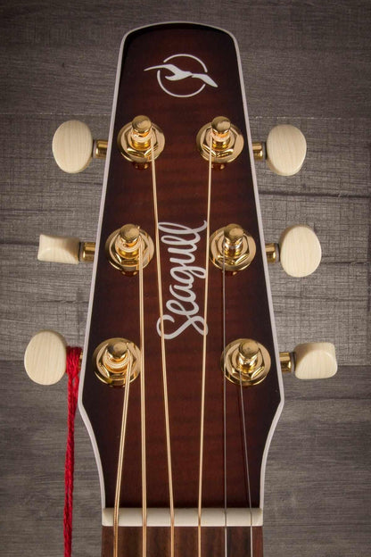 Seagull Performer CW Concert Q1T Electro Acoustic - Burnt Umber