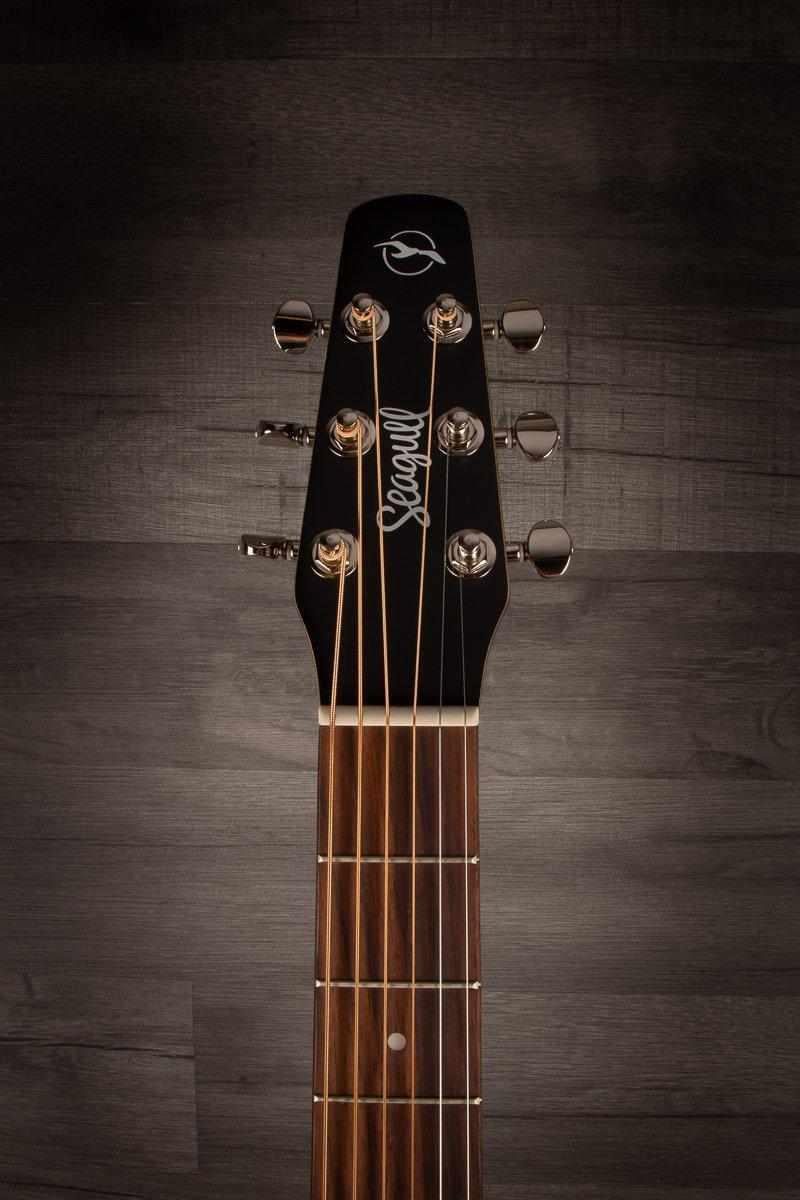 Seagull S6 Acoustic Electric Guitar - Classic Black