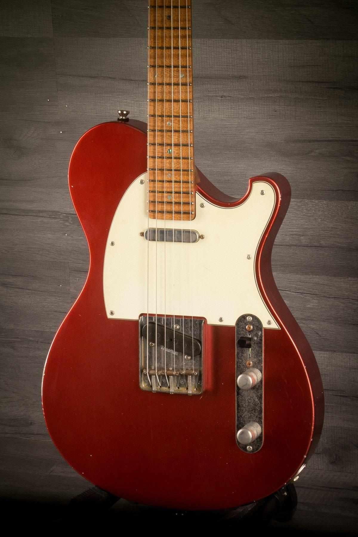 Seth Baccus Guitars Shoreline T Electric Guitar - Red Relic