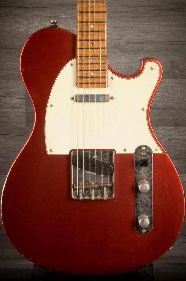 Seth Baccus Guitars Shoreline T Electric Guitar - Red Relic
