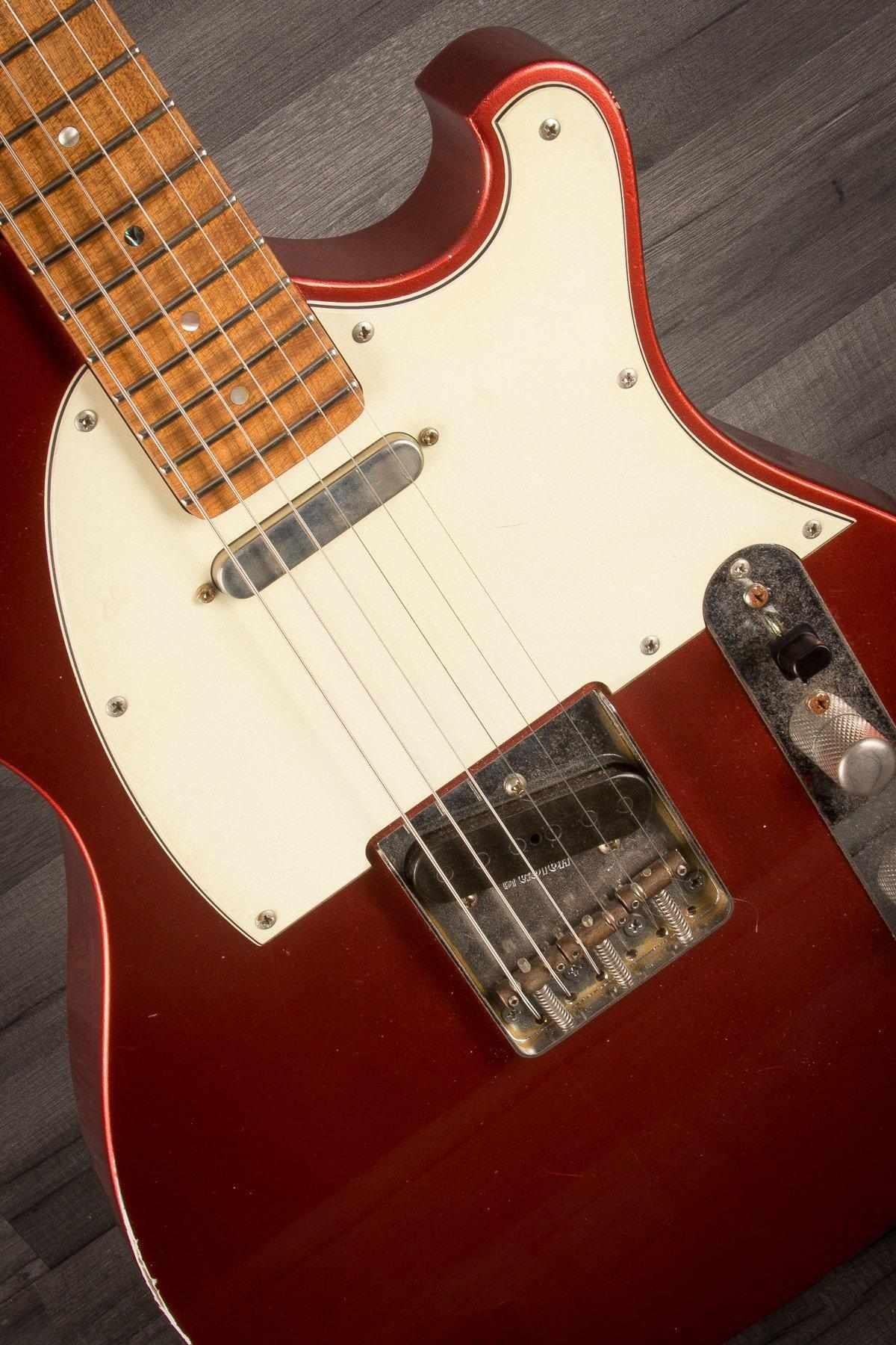 Seth Baccus Guitars Shoreline T Electric Guitar - Red Relic