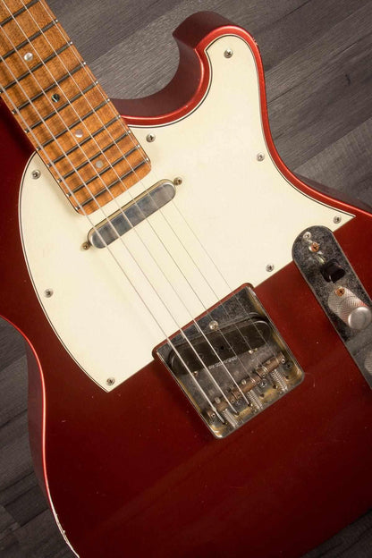Seth Baccus Guitars Shoreline T Electric Guitar - Red Relic