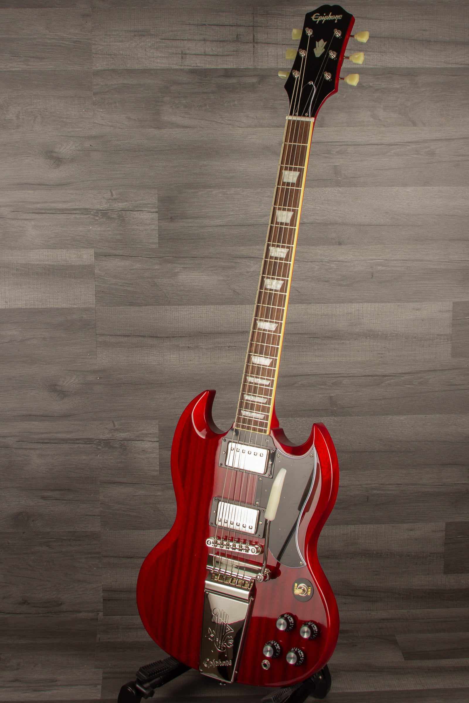 Epiphone SG Standard Vintage Cherry - Maestro Vibrola - MusicStreet