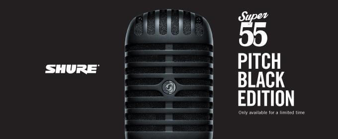 Shure Super 55 - Limited Edition - Black