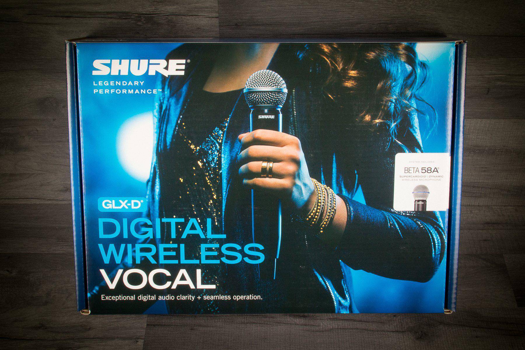Shure Glxd Beta 58A Digital Wireless Vocal System - MusicStreet