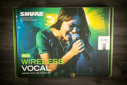 Shure Sm Wireless Rack-Mountable Vocal System With Sm58
