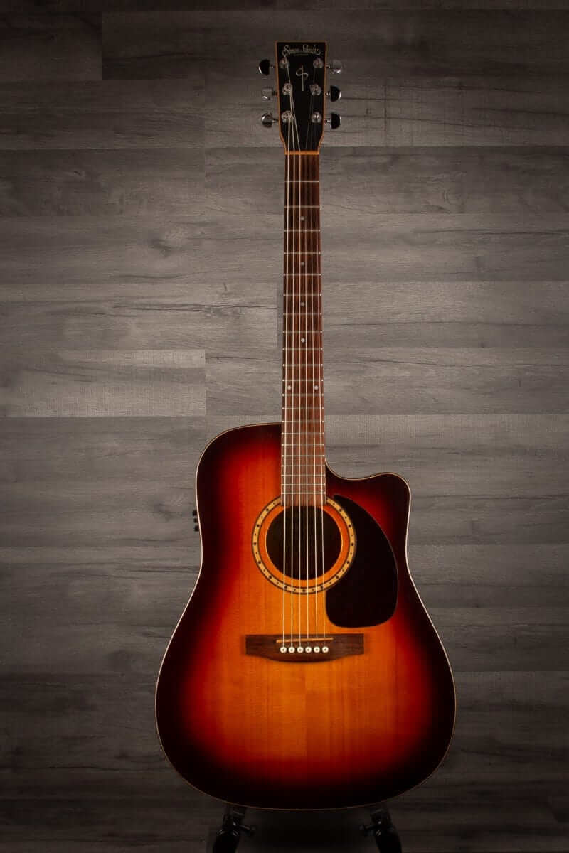 USED - Simon & Patrick AT3 "Songsmith" CW Burst inc Hard case