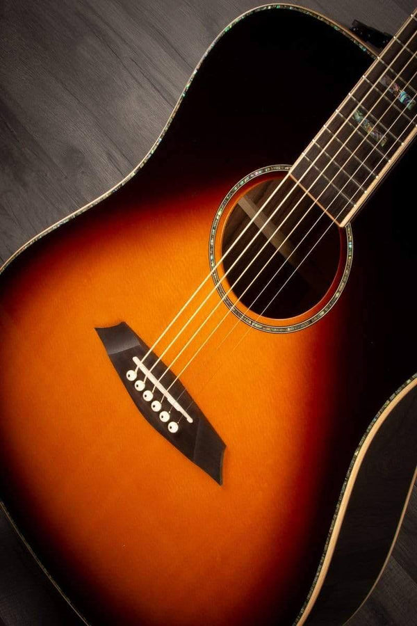 Sire Acoustic Guitar USED - Sire R7 DS Dreadnought Electro Acoustic Guitar in Vintage Sunburst