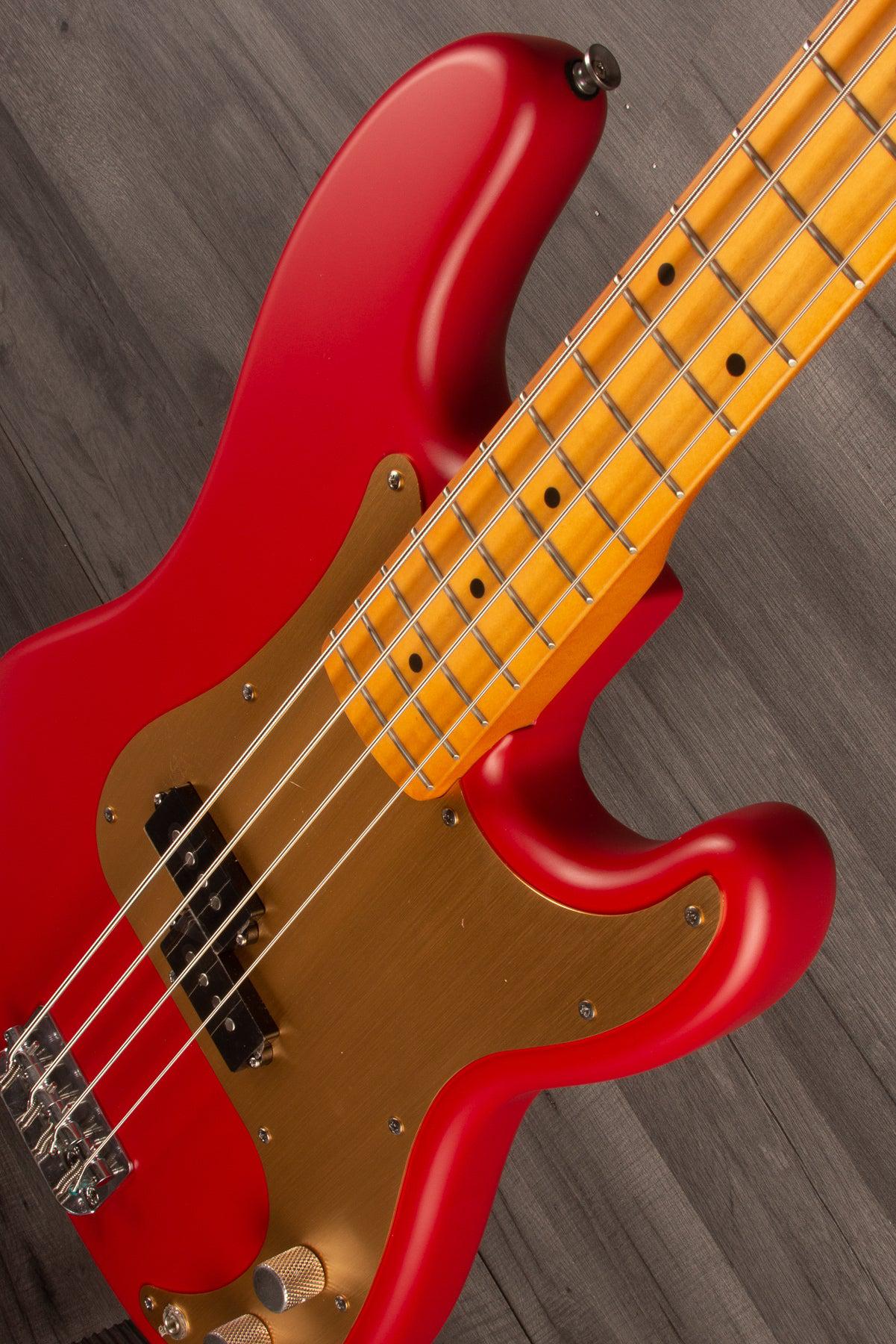 Squier - 40th Anniversary P Bass Vintage edition Dakota Red - MusicStreet