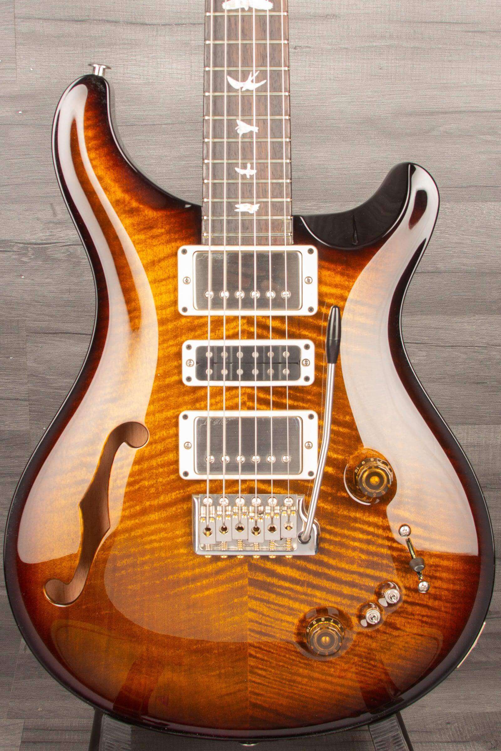 PRS - Special Semi-Hollow - Black Gold Wrap
