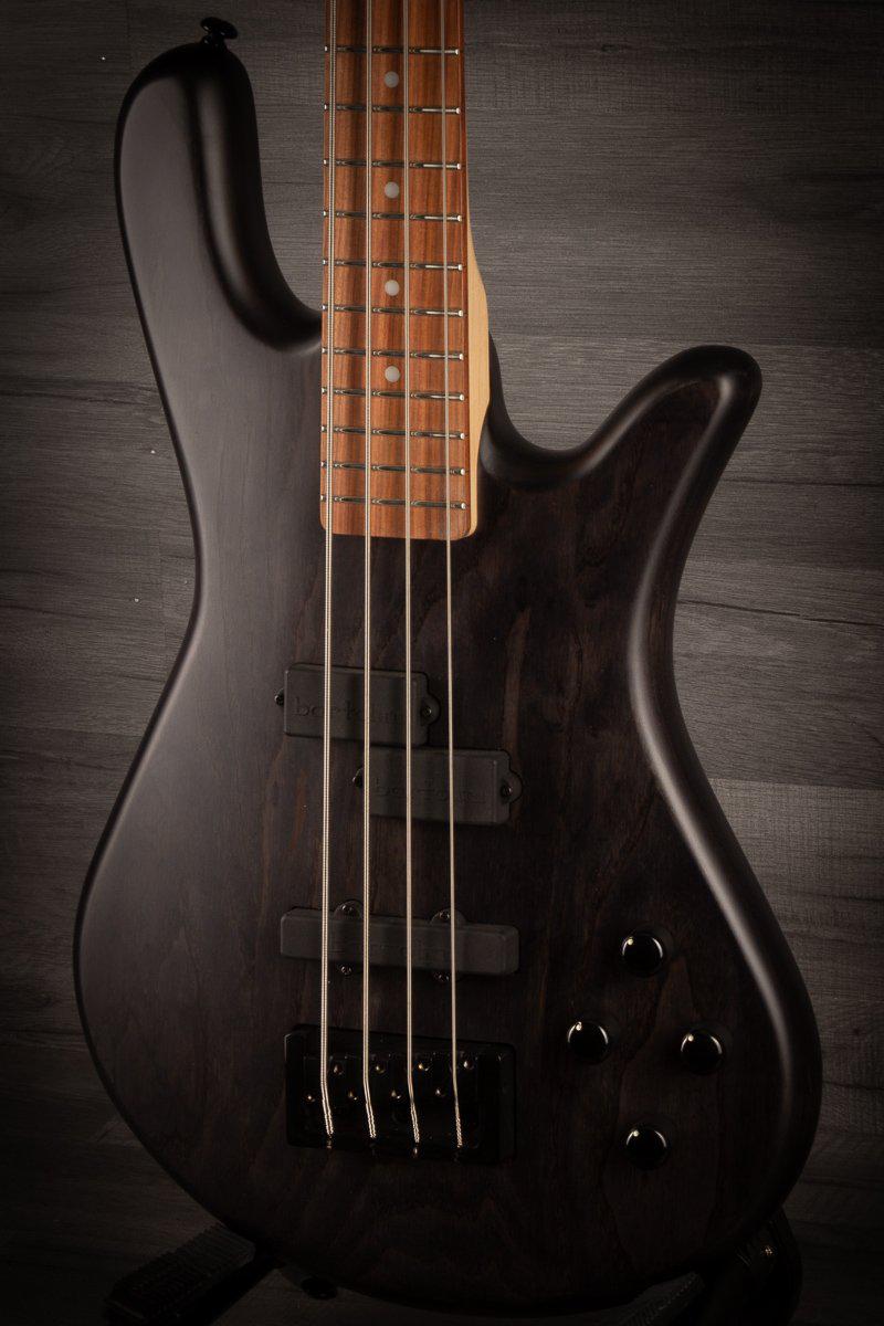 Spector Legend 4 Classic Bass Guitar - Trans Black Matte