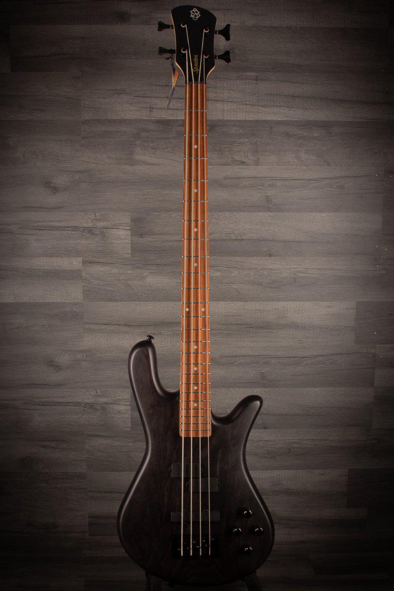 Spector Legend 4 Classic Bass Guitar - Trans Black Matte