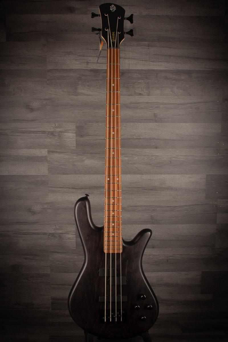 Spector Legend 4 Classic Bass Guitar - Trans Black Matte