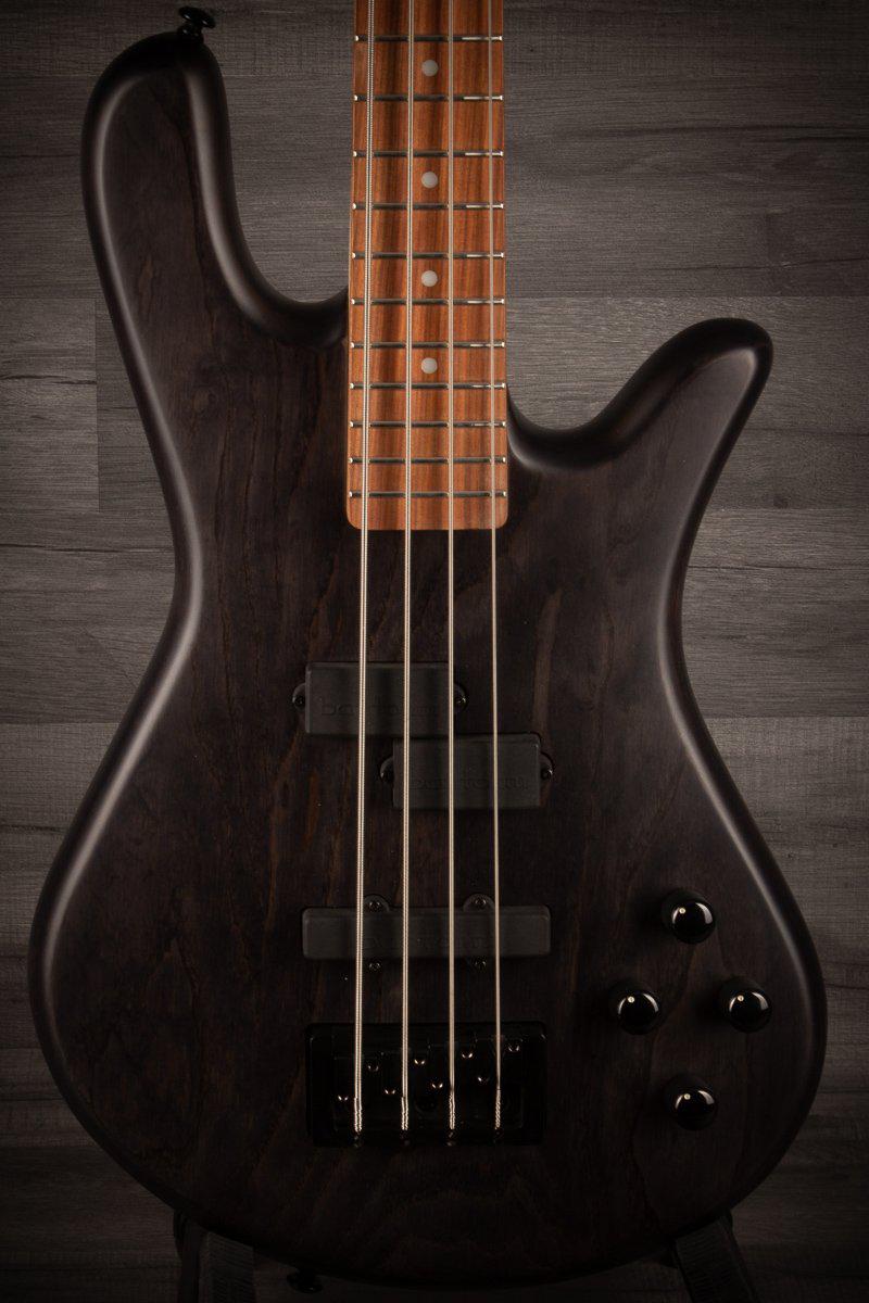 Spector Legend 4 Classic Bass Guitar - Trans Black Matte