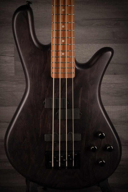 Spector Legend 4 Classic Bass Guitar - Trans Black Matte