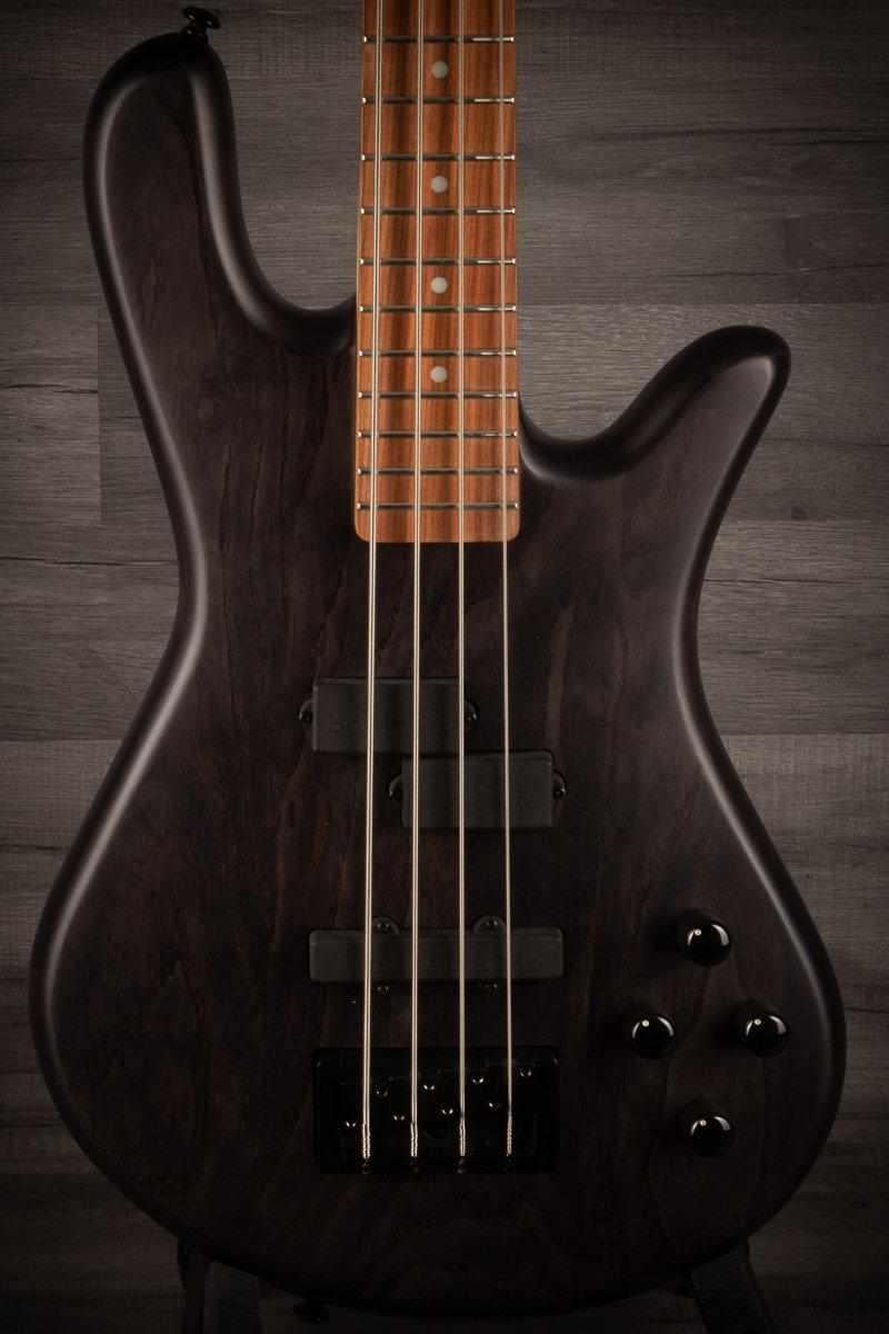 Spector Legend 4 Classic Bass Guitar - Trans Black Matte