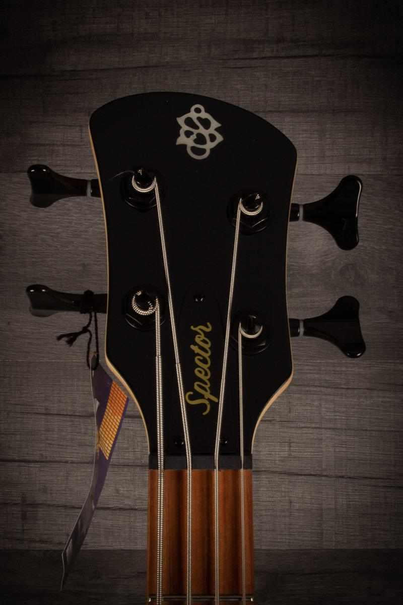 Spector Legend 4 Classic Bass Guitar - Trans Black Matte